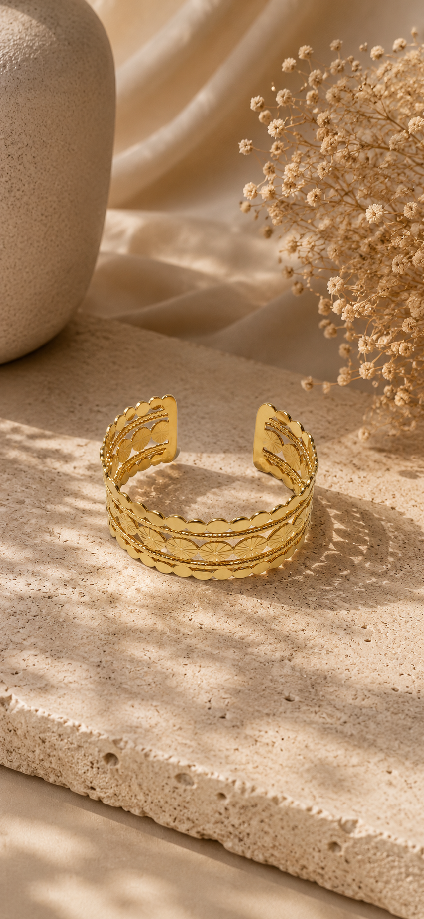 Marigold Statement Cuff