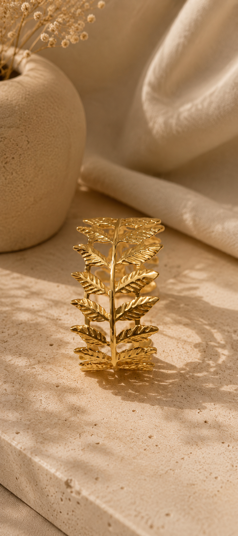 Olive Grove Statement Cuff
