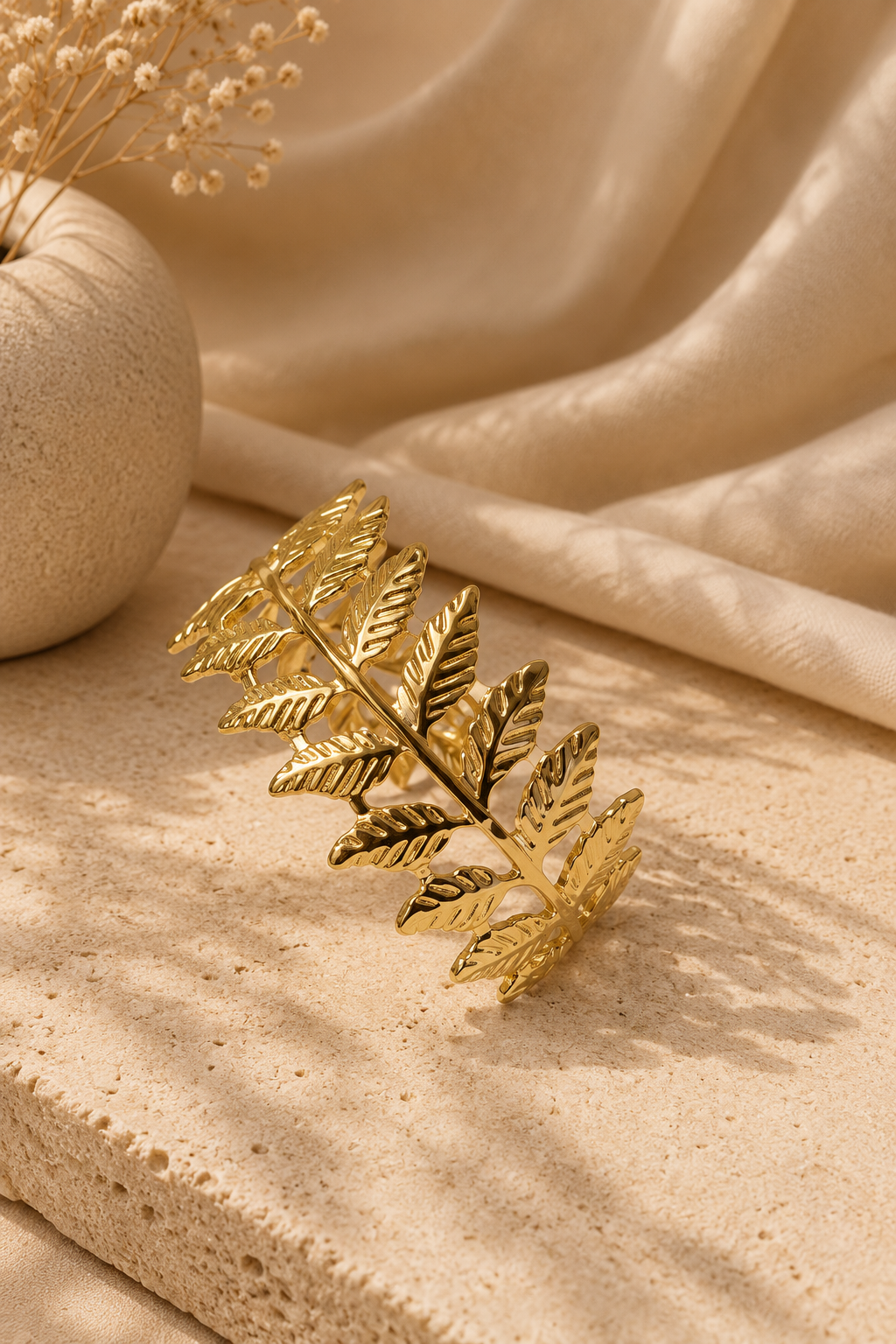 Olive Grove Statement Cuff