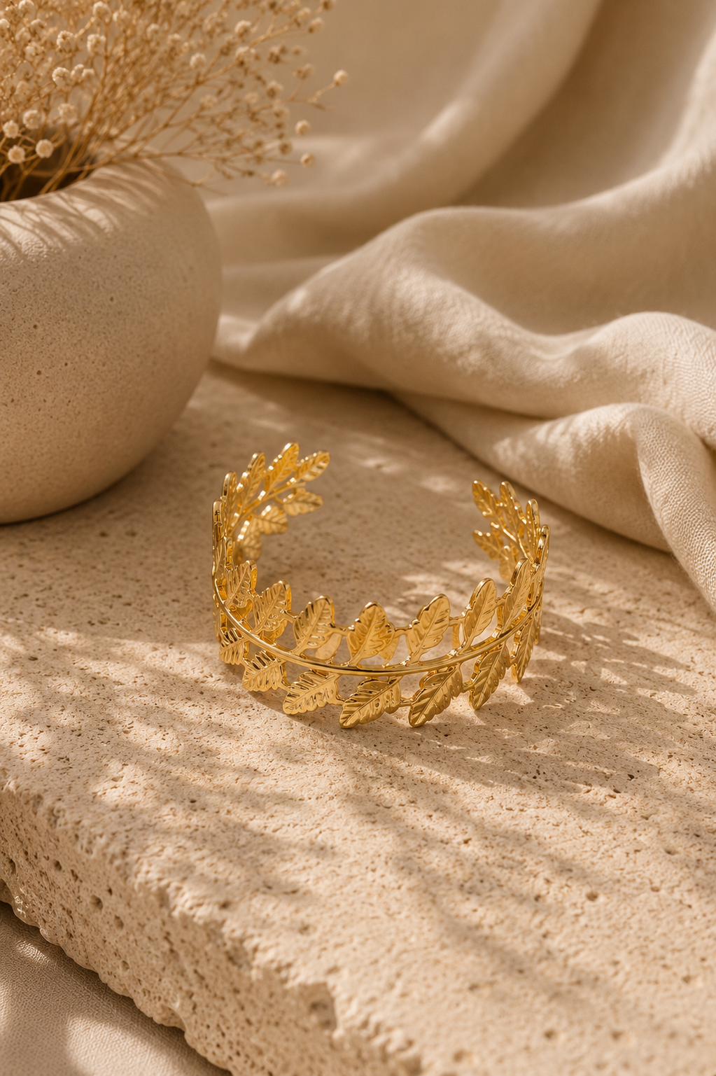 Olive Grove Statement Cuff