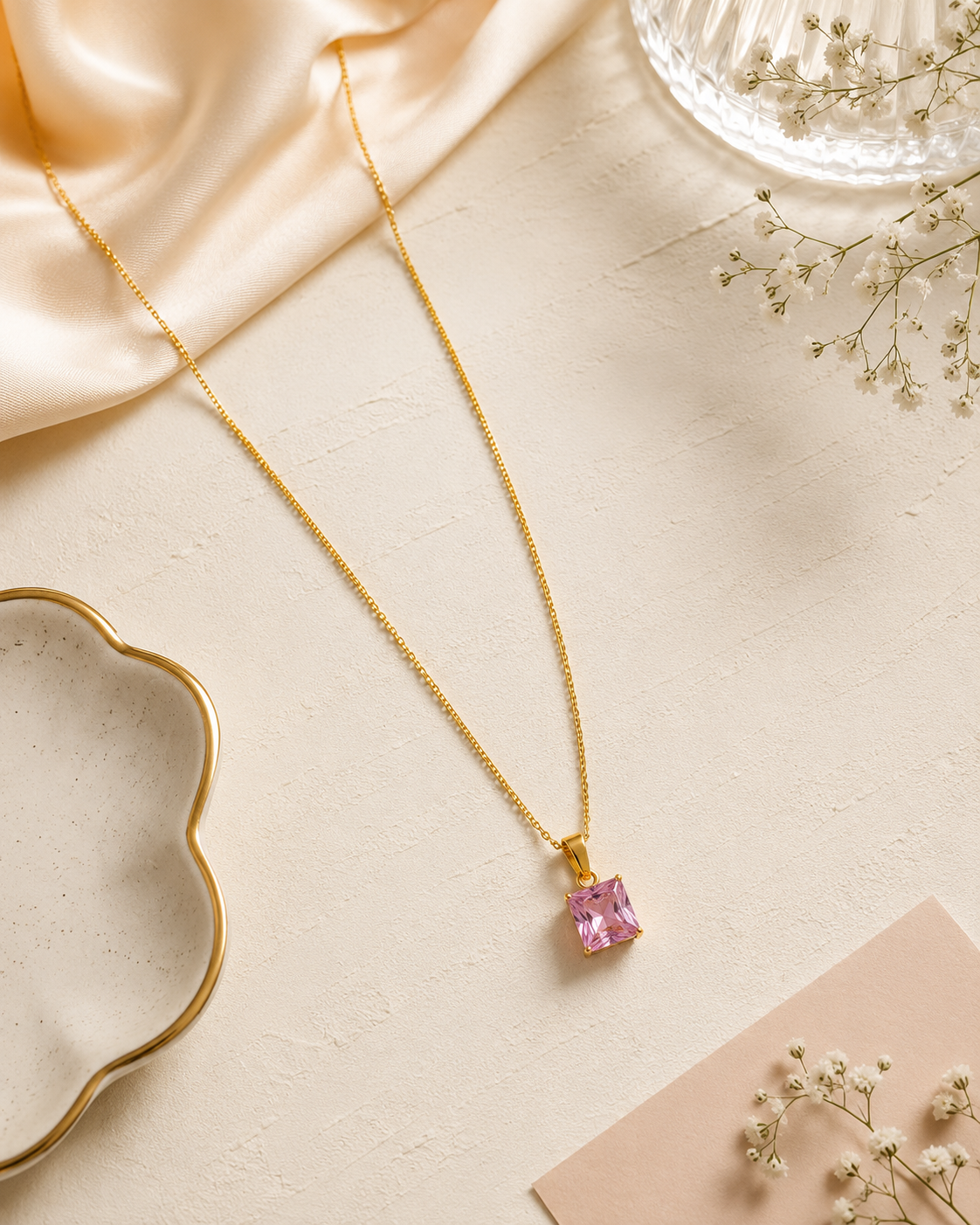 Blush Radiance Necklace