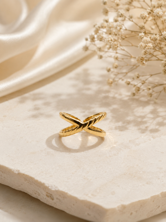 Modern Twist Ring