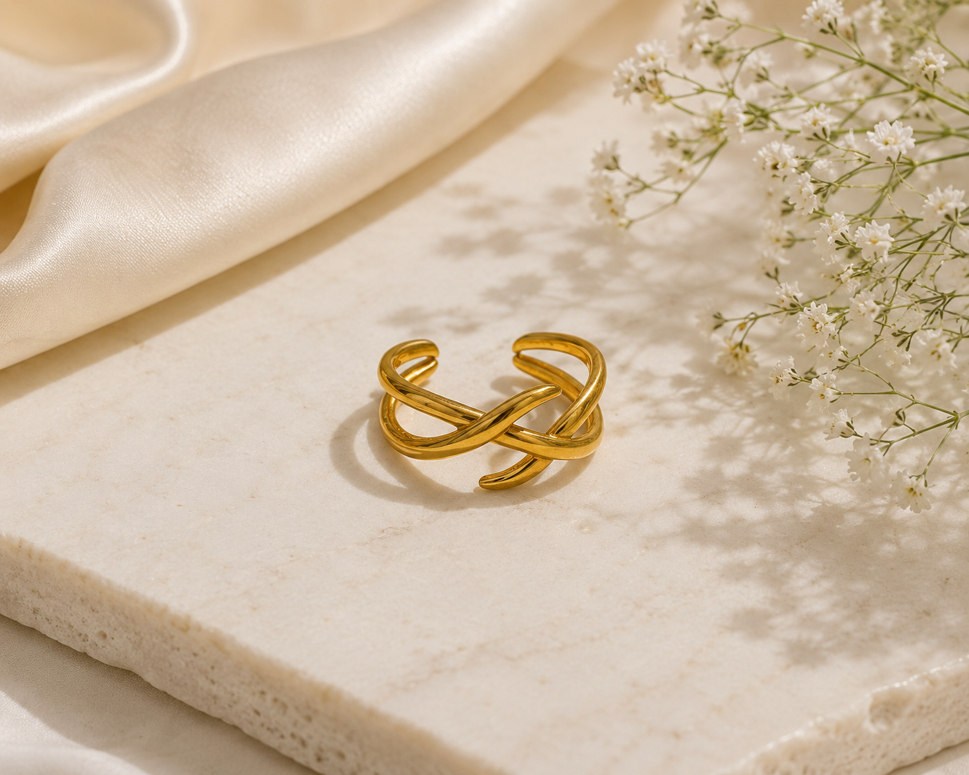 Golden Harmony Ring