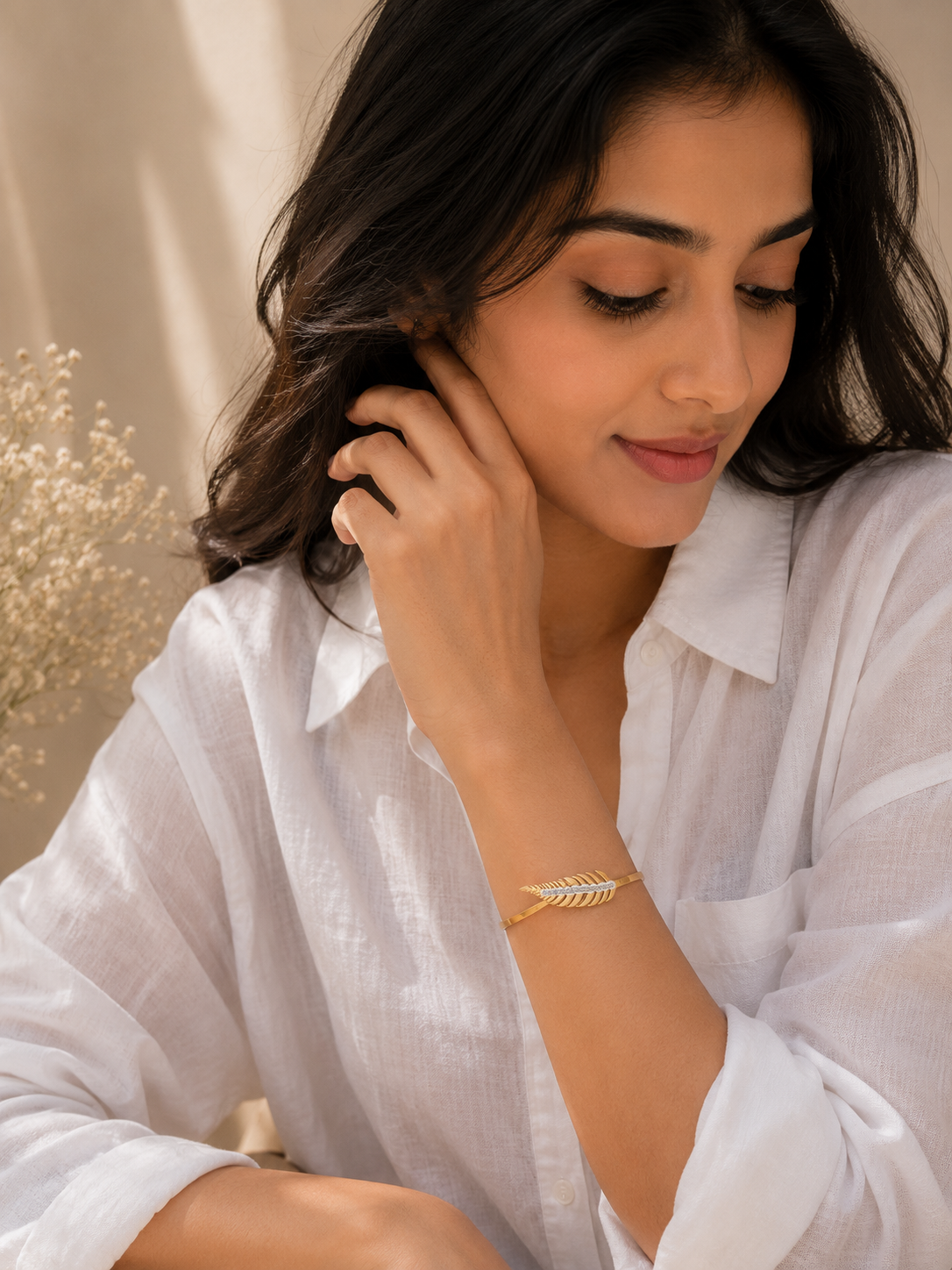 White Leaf Kada