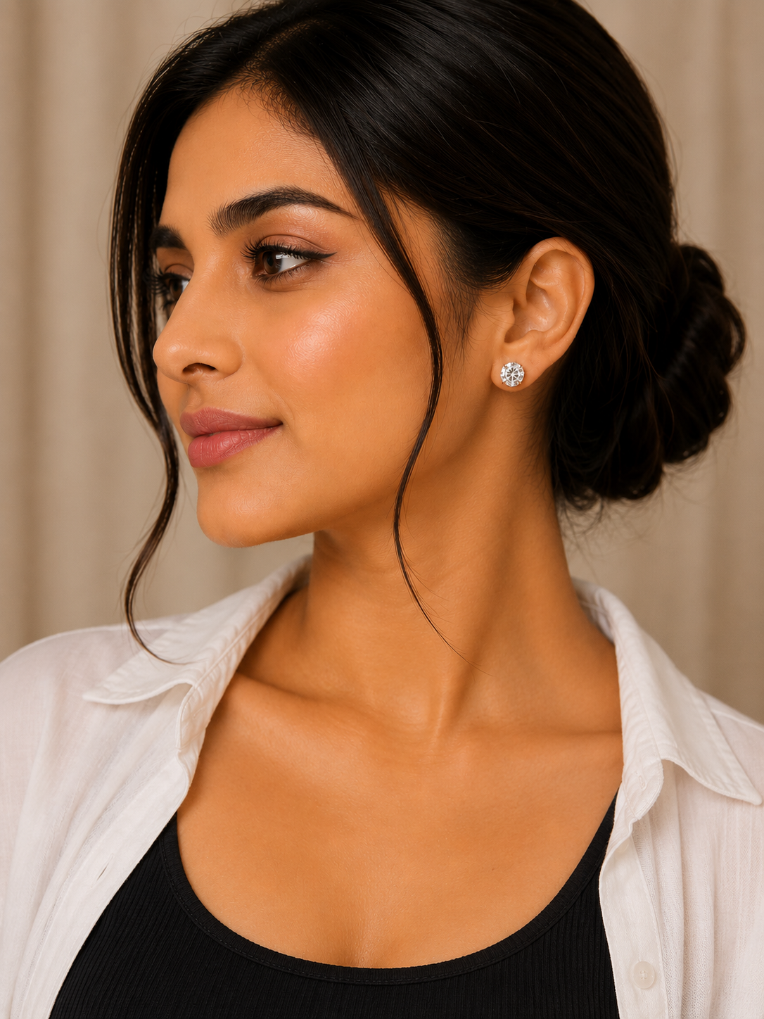 Starlight Solitaire Studs