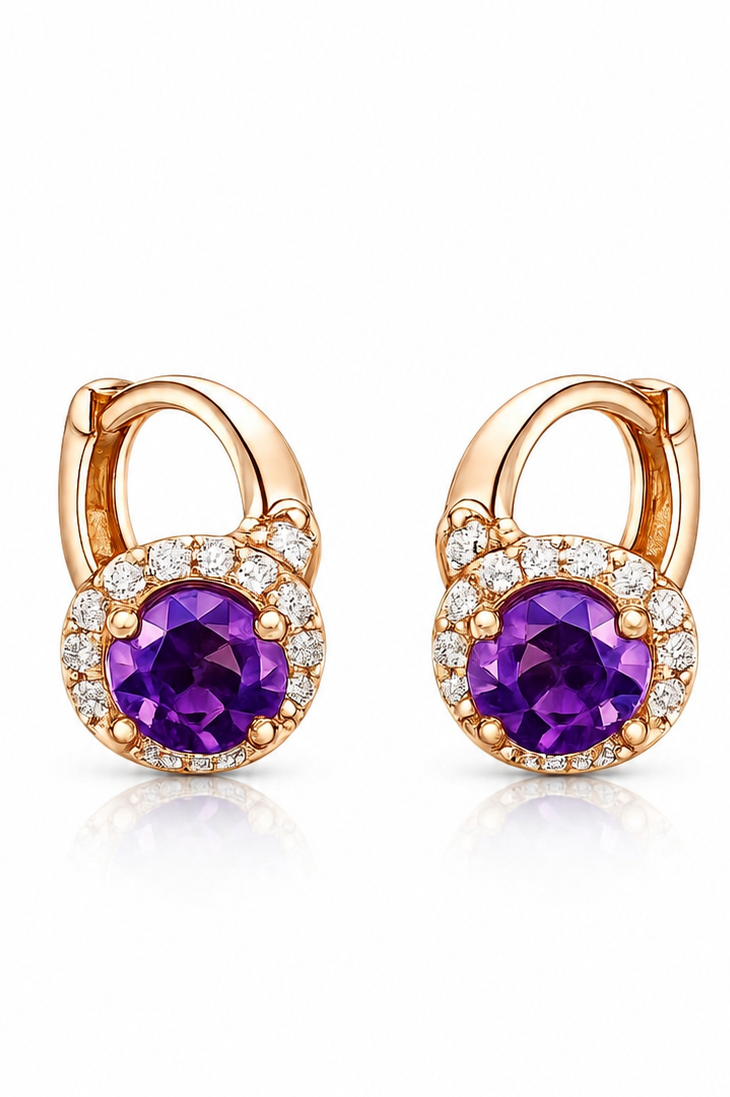 Violet Muse Hoops