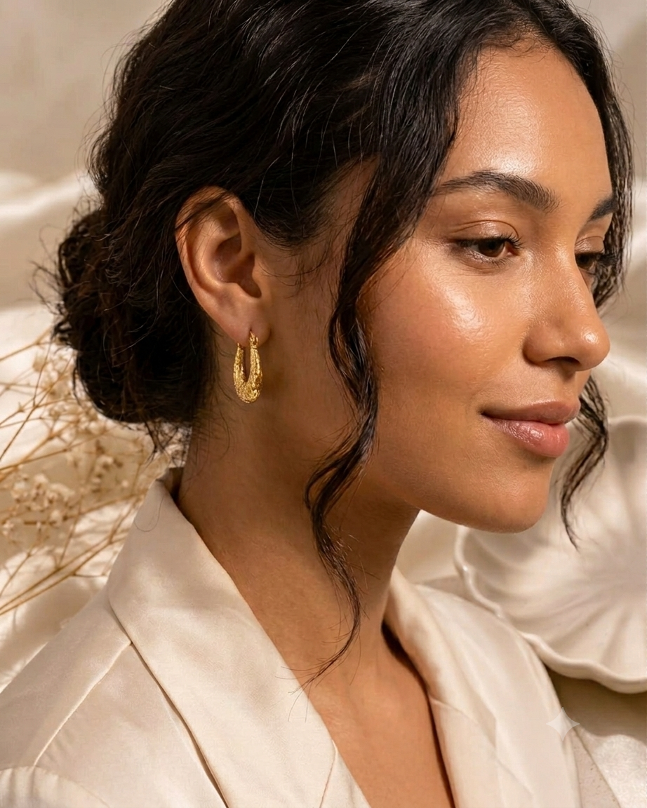 Sahara Hoop Earrings