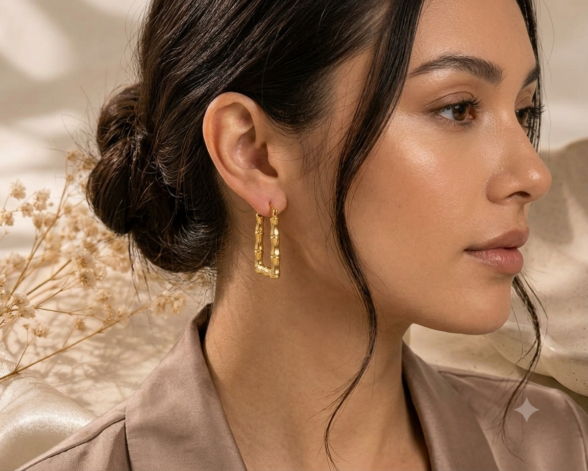 Kyoto Hoop Earrings