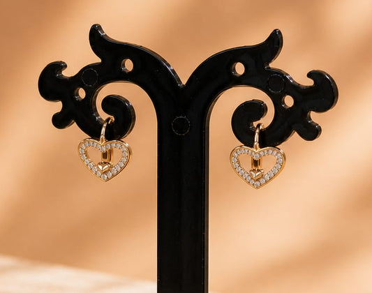 Locked in Love Earrings
