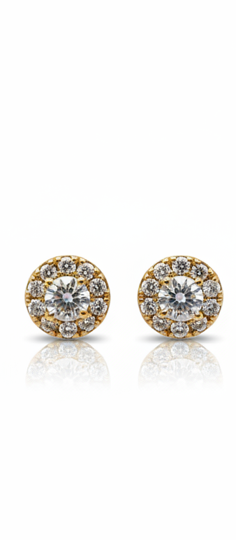 Celeste Halo Studs