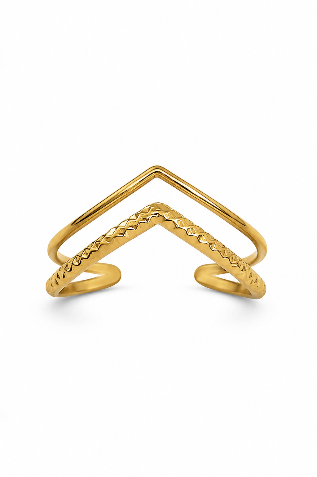 Twin V Ring