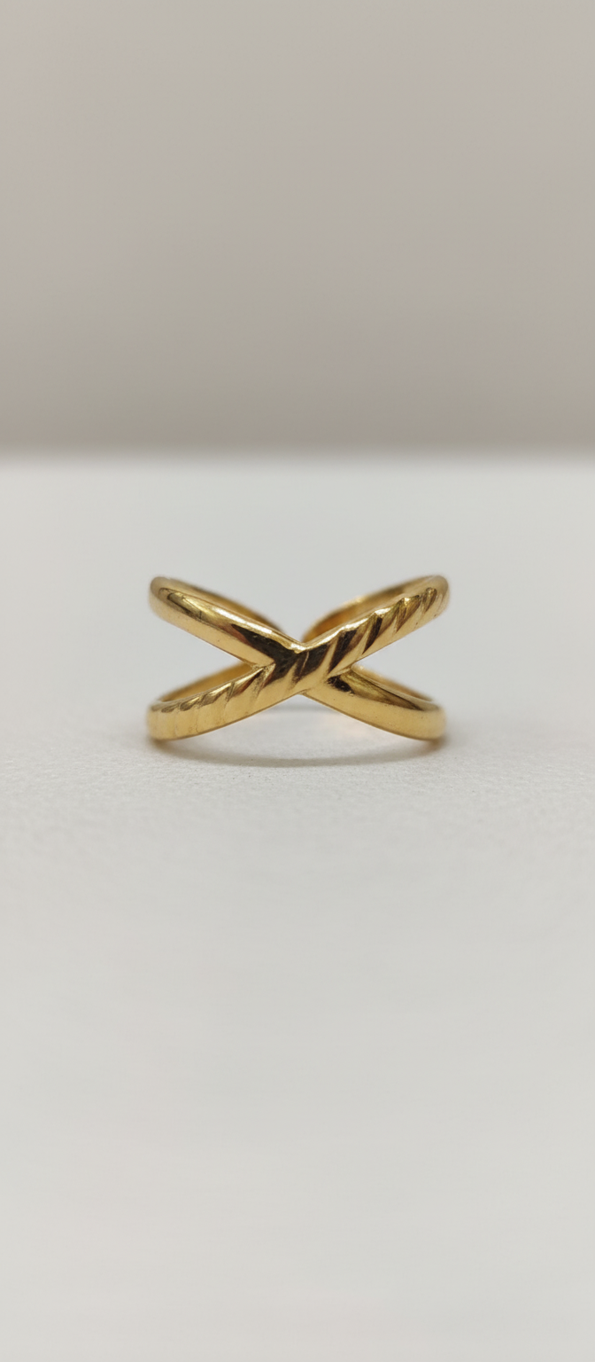 Modern Twist Ring