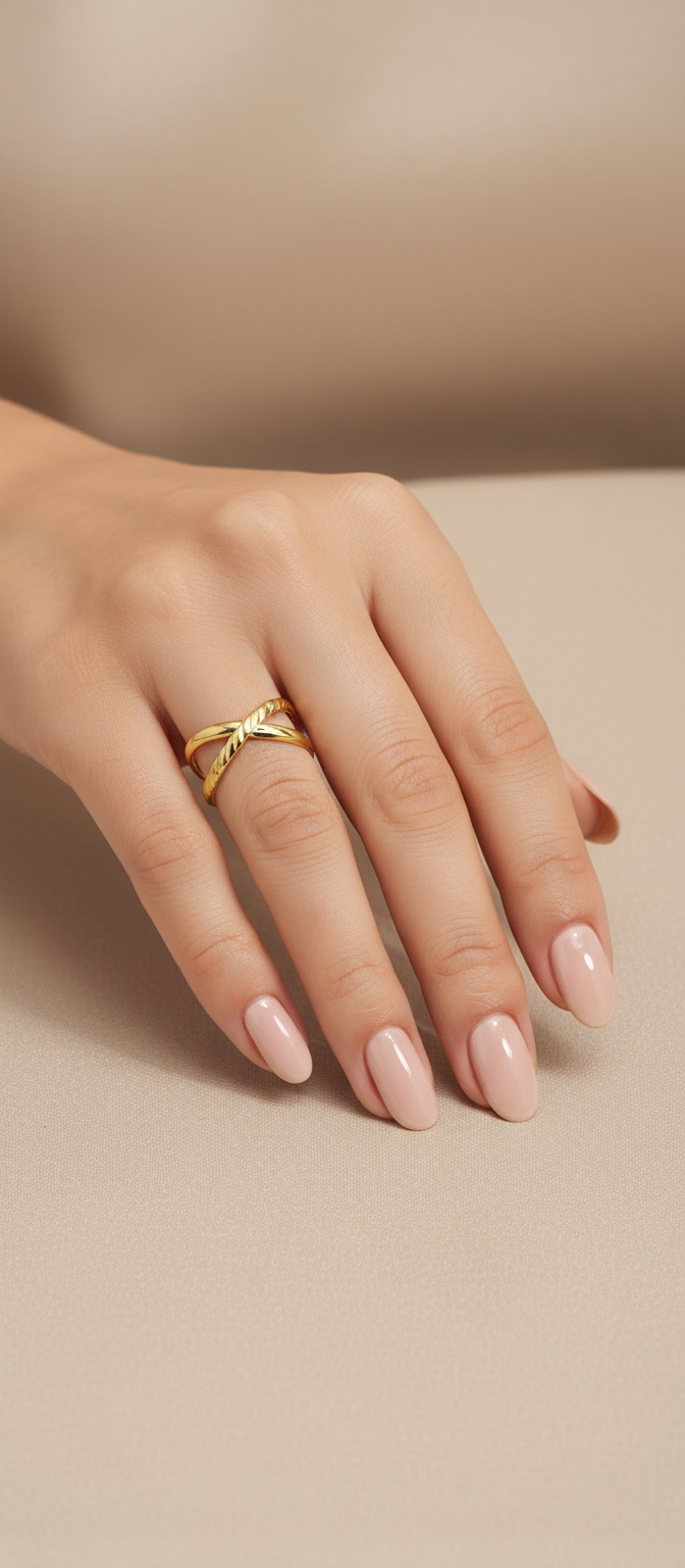 Modern Twist Ring