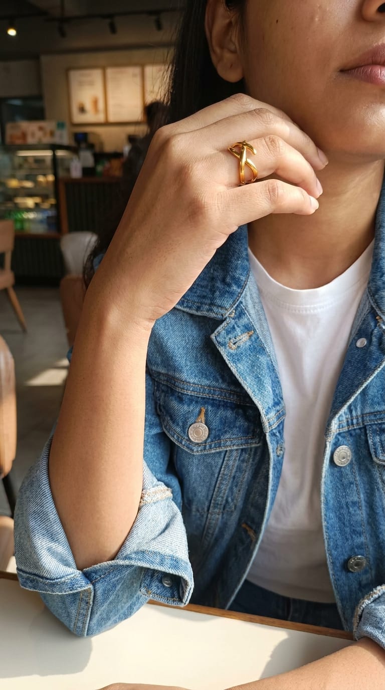 Golden Harmony Ring
