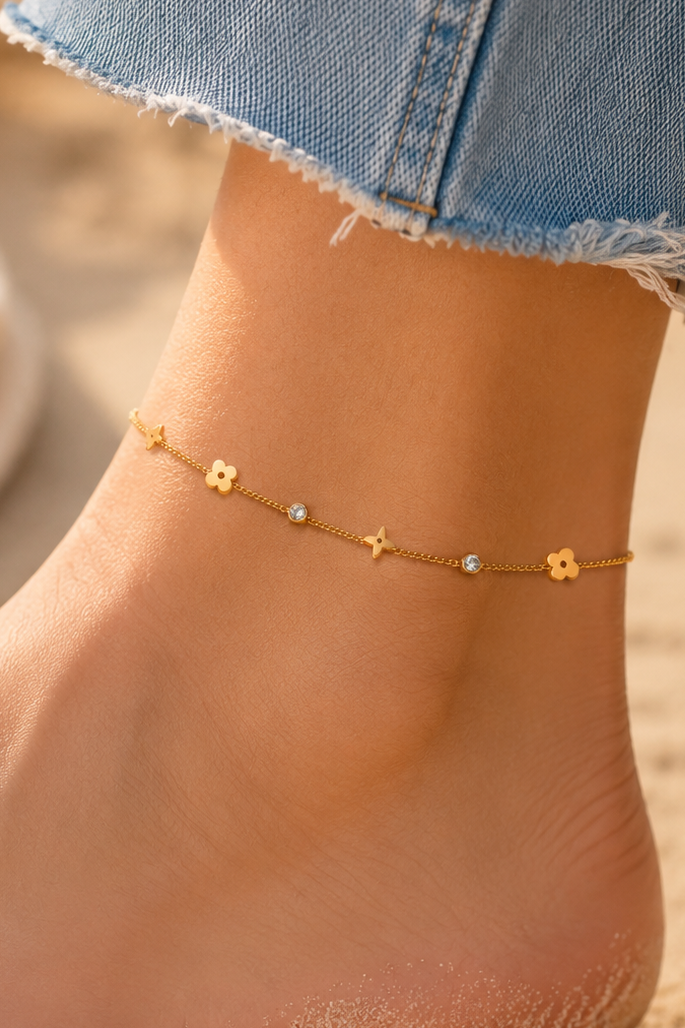 Celeste Charm Anklet