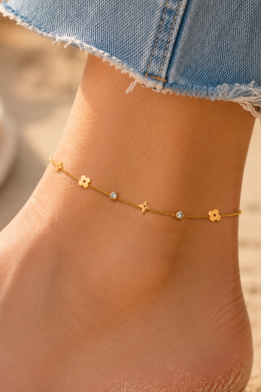 Celeste Charm Anklet