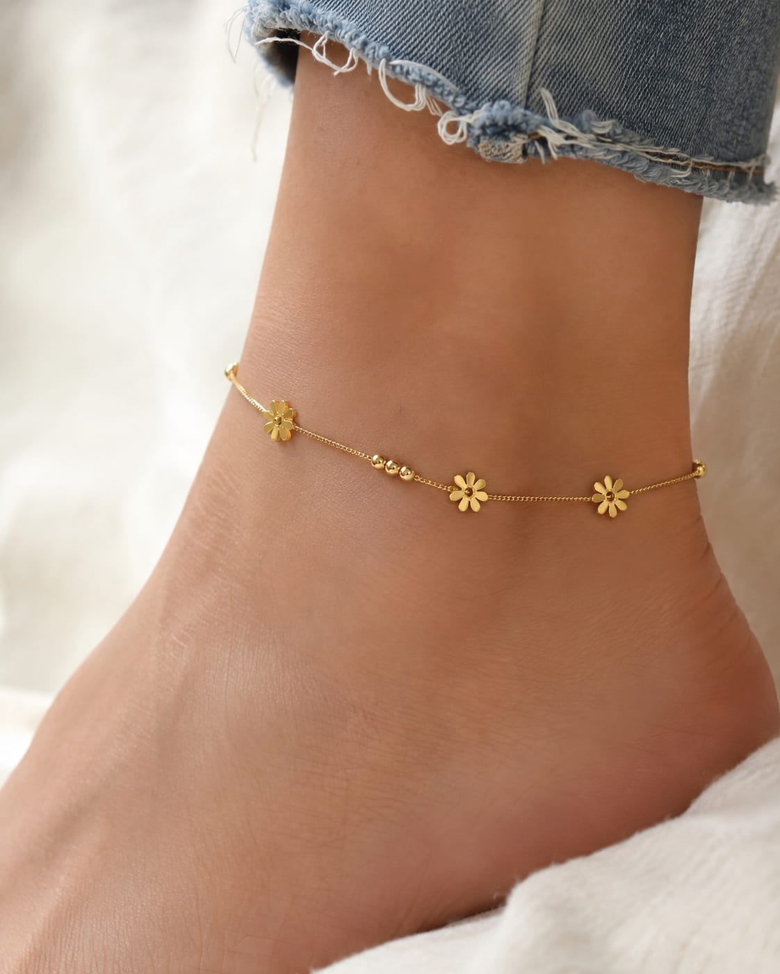 Blossom Grace Anklet