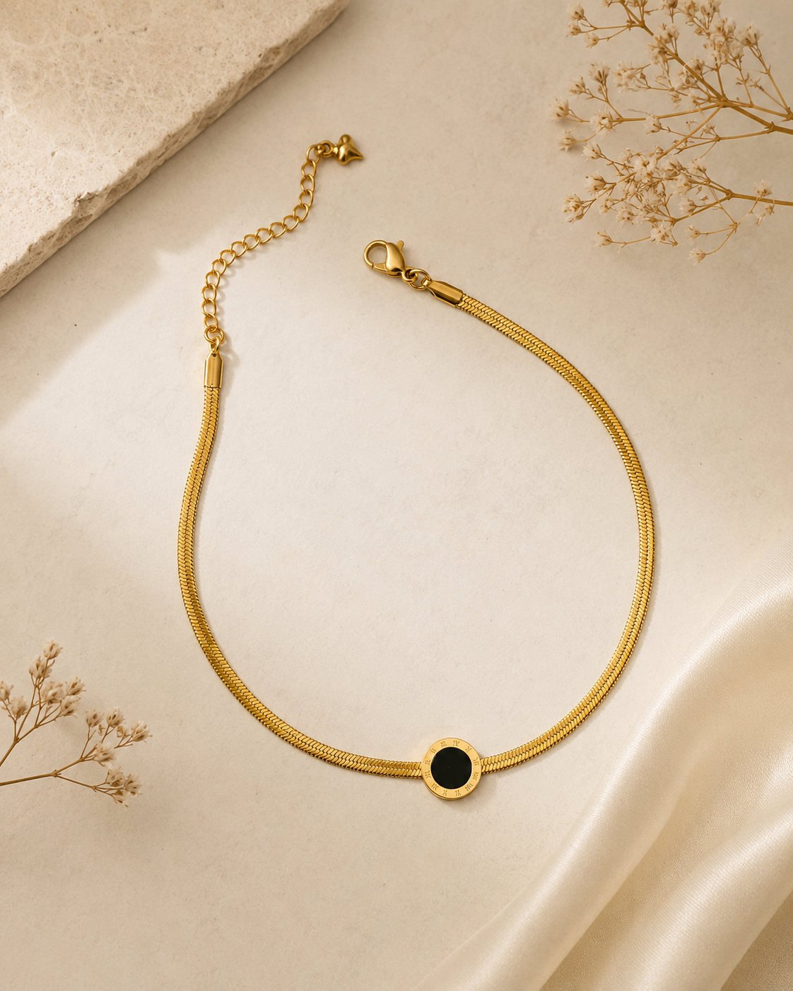 Midnight Halo Anklet