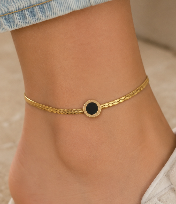Midnight Halo Anklet
