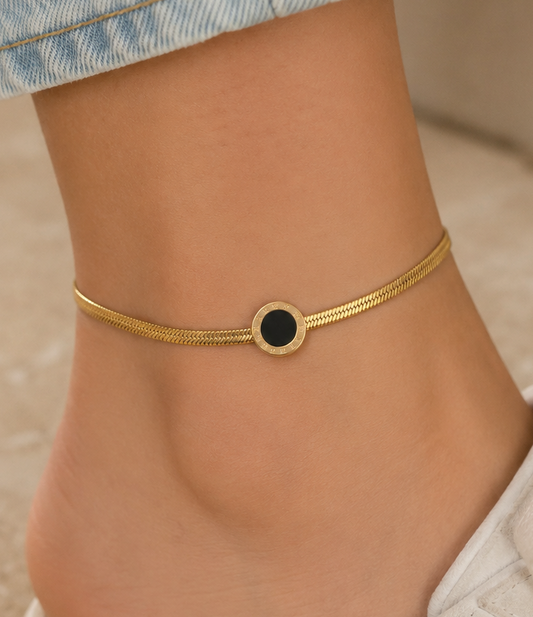 Midnight Halo Anklet