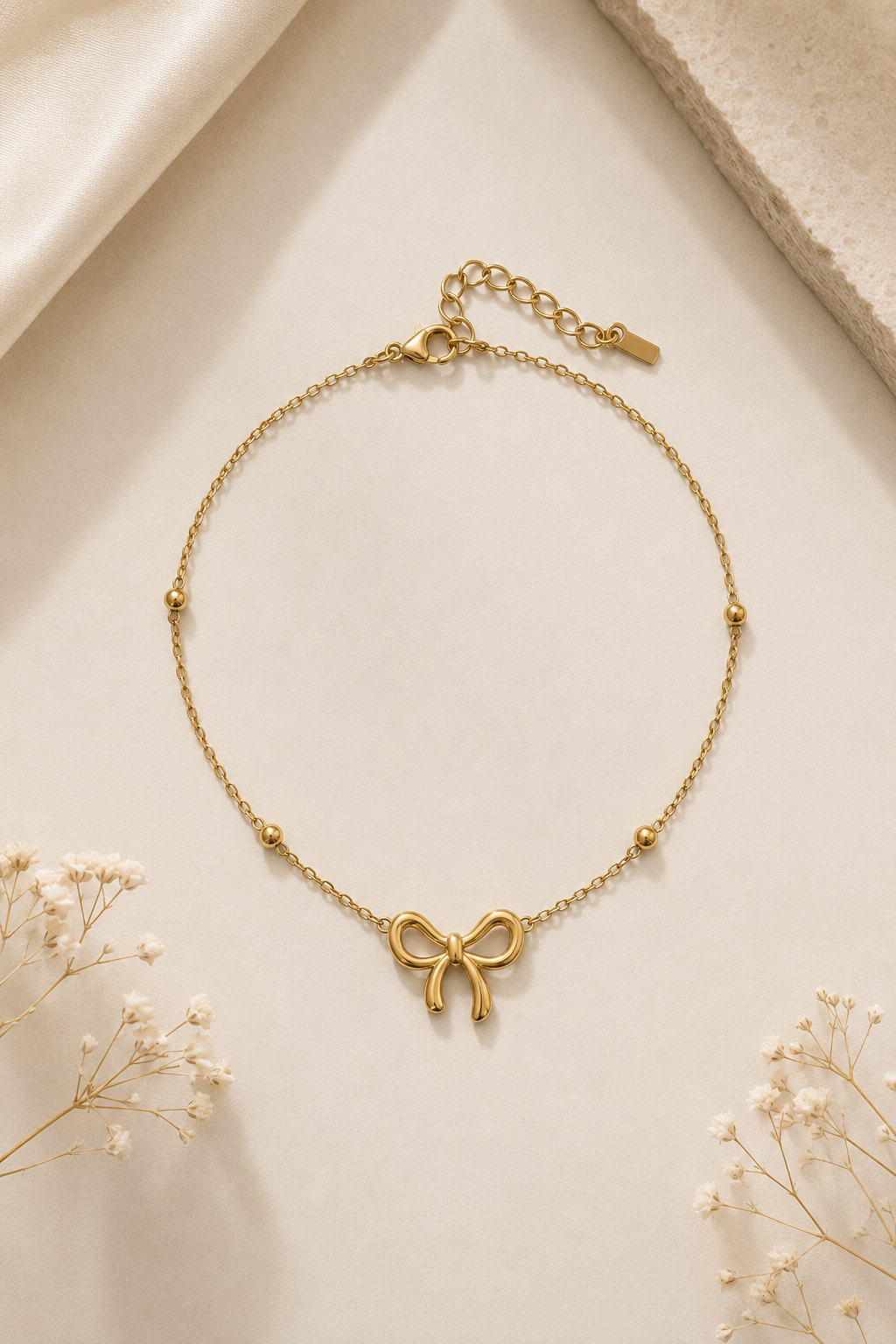 Belle Bow Anklet