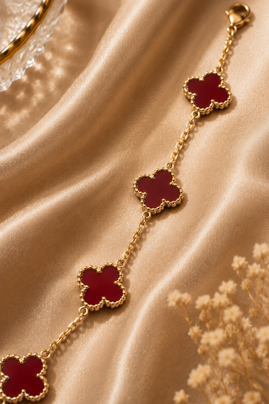 Red Clover Bracelet