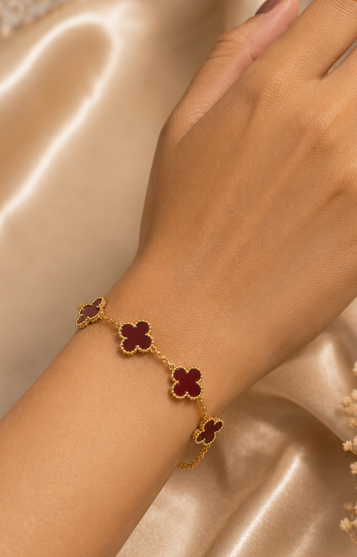 Red Clover Bracelet