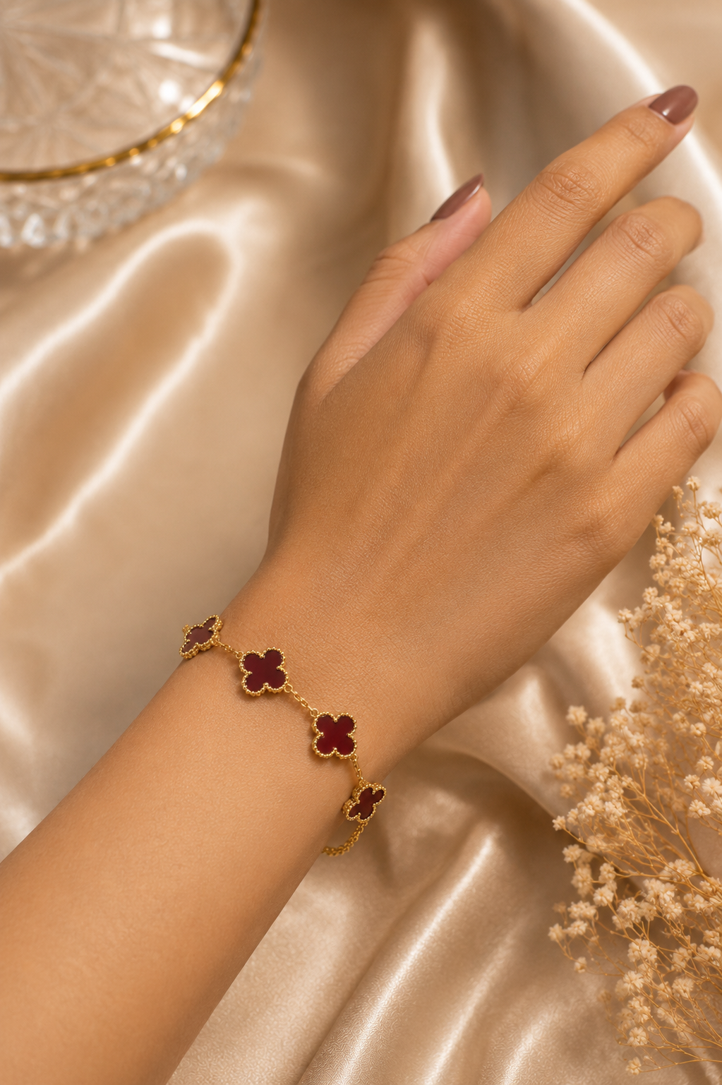 Red Clover Bracelet