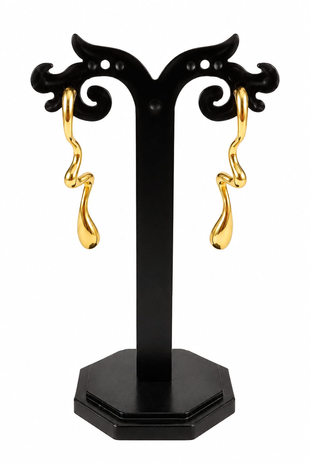 Liquid Gold Drop Earrings