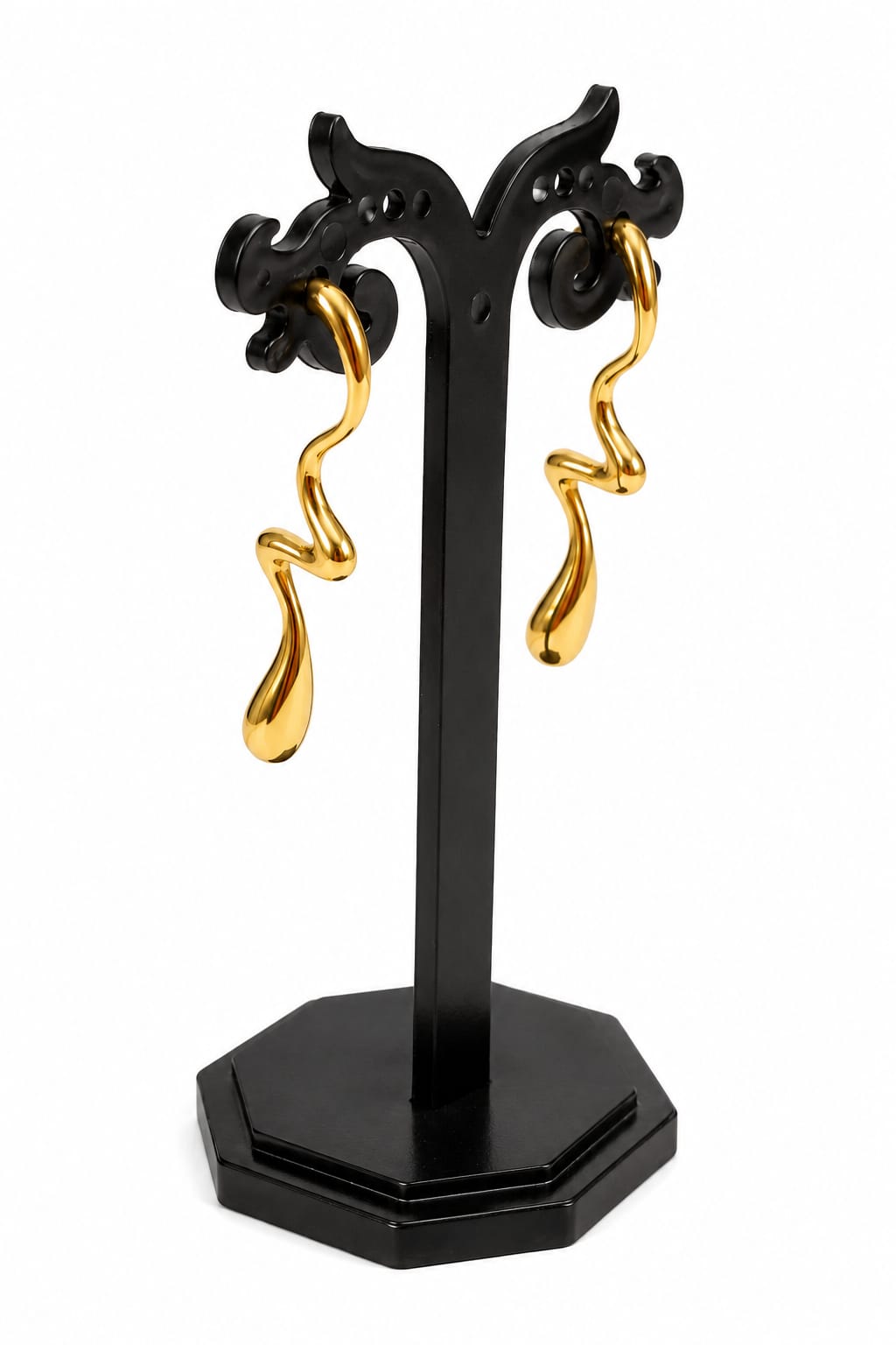 Liquid Gold Drop Earrings