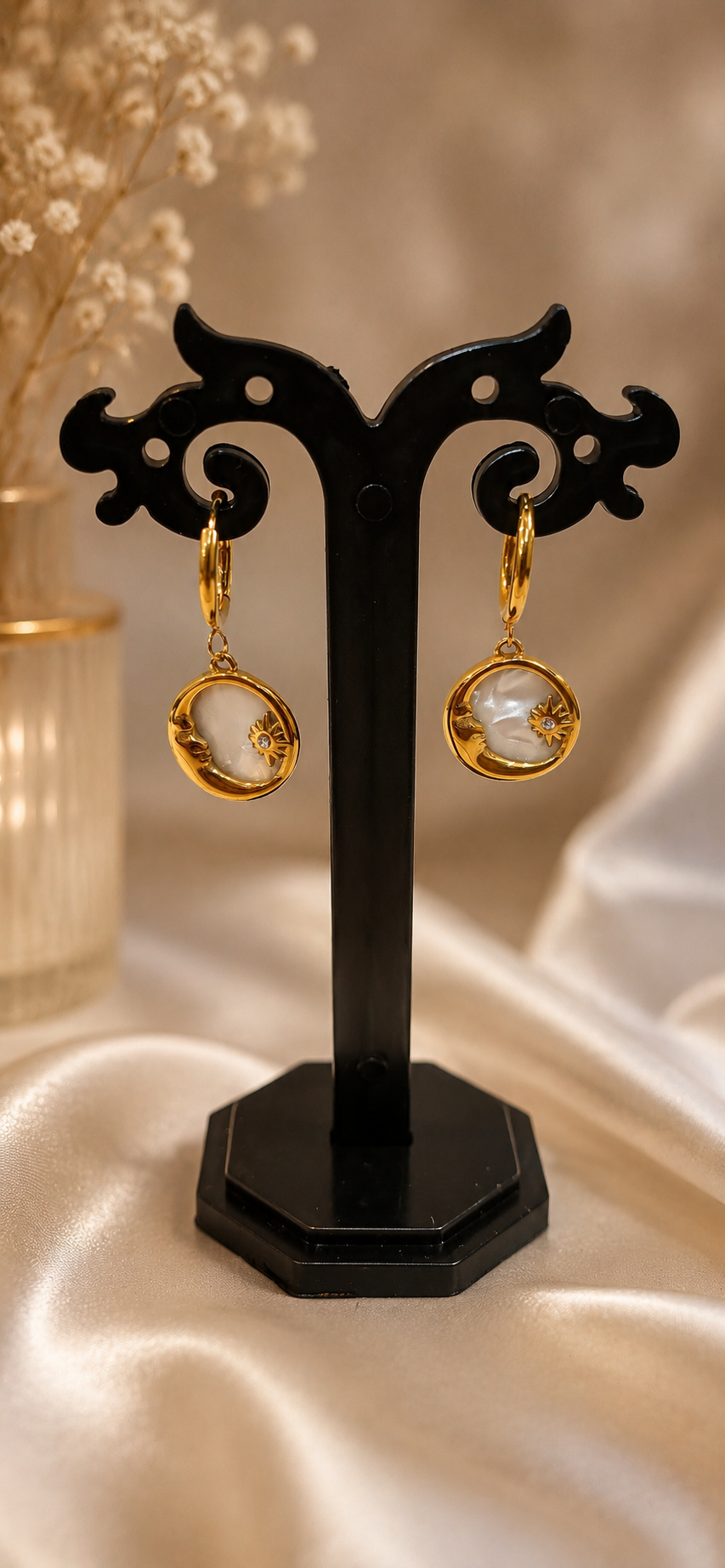 Celestial Glow Hoops