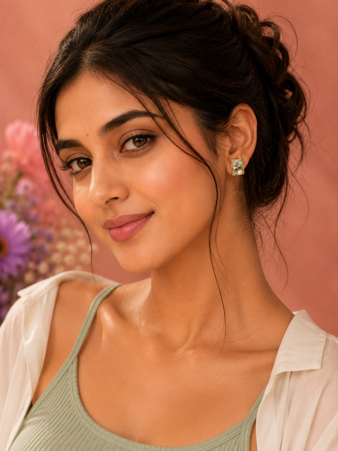 Blossom Pearl Studs
