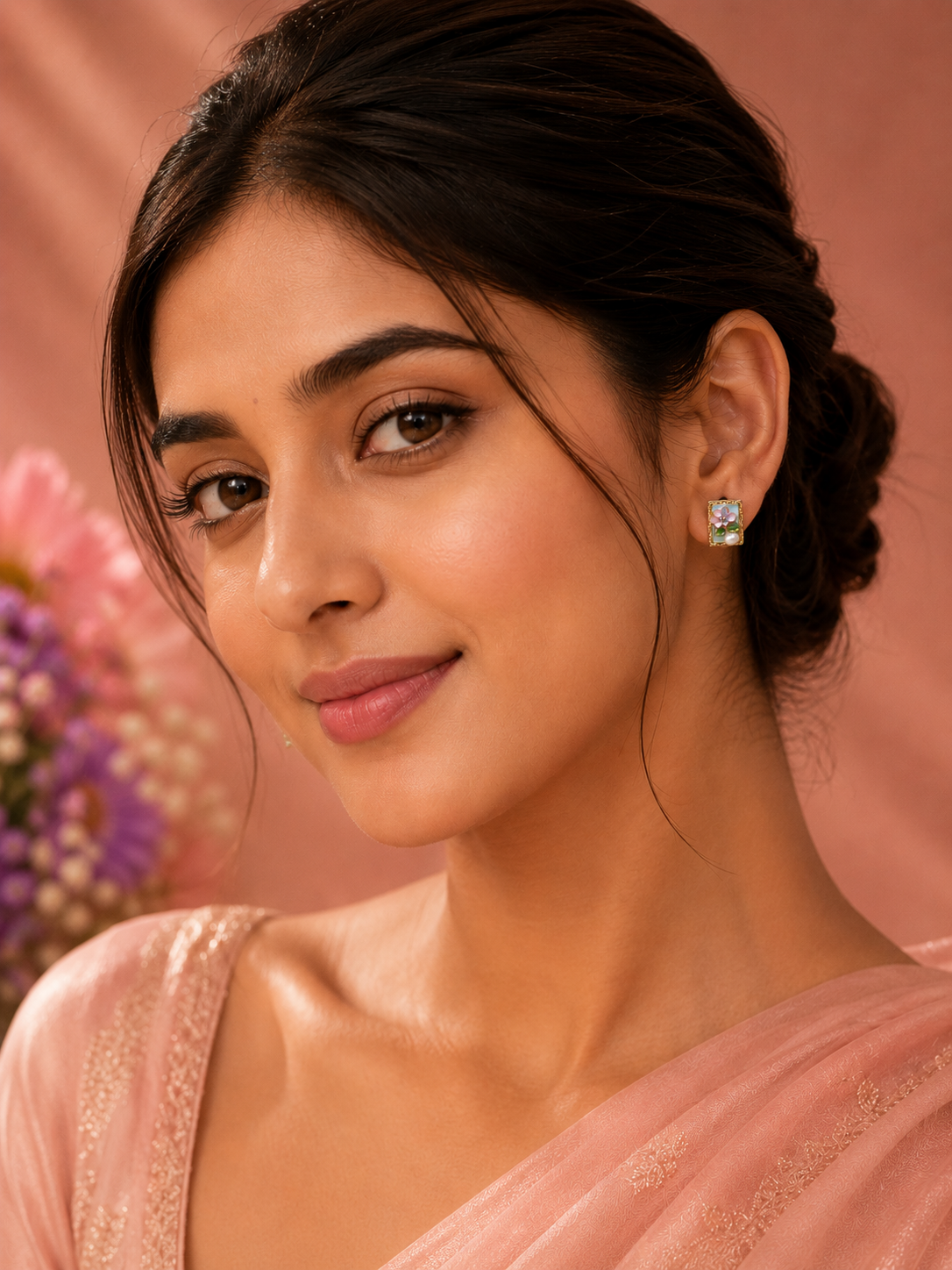 Blossom Pearl Studs