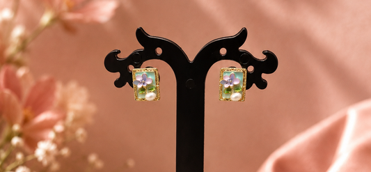 Blossom Pearl Studs