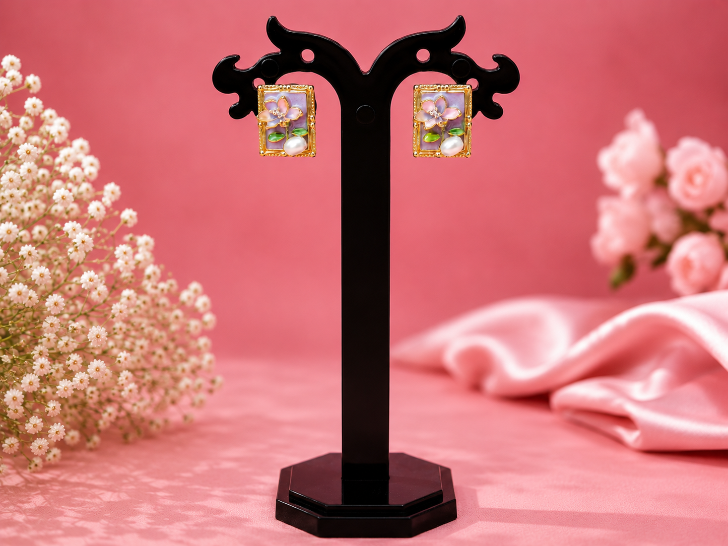 Sakura Bloom Studs
