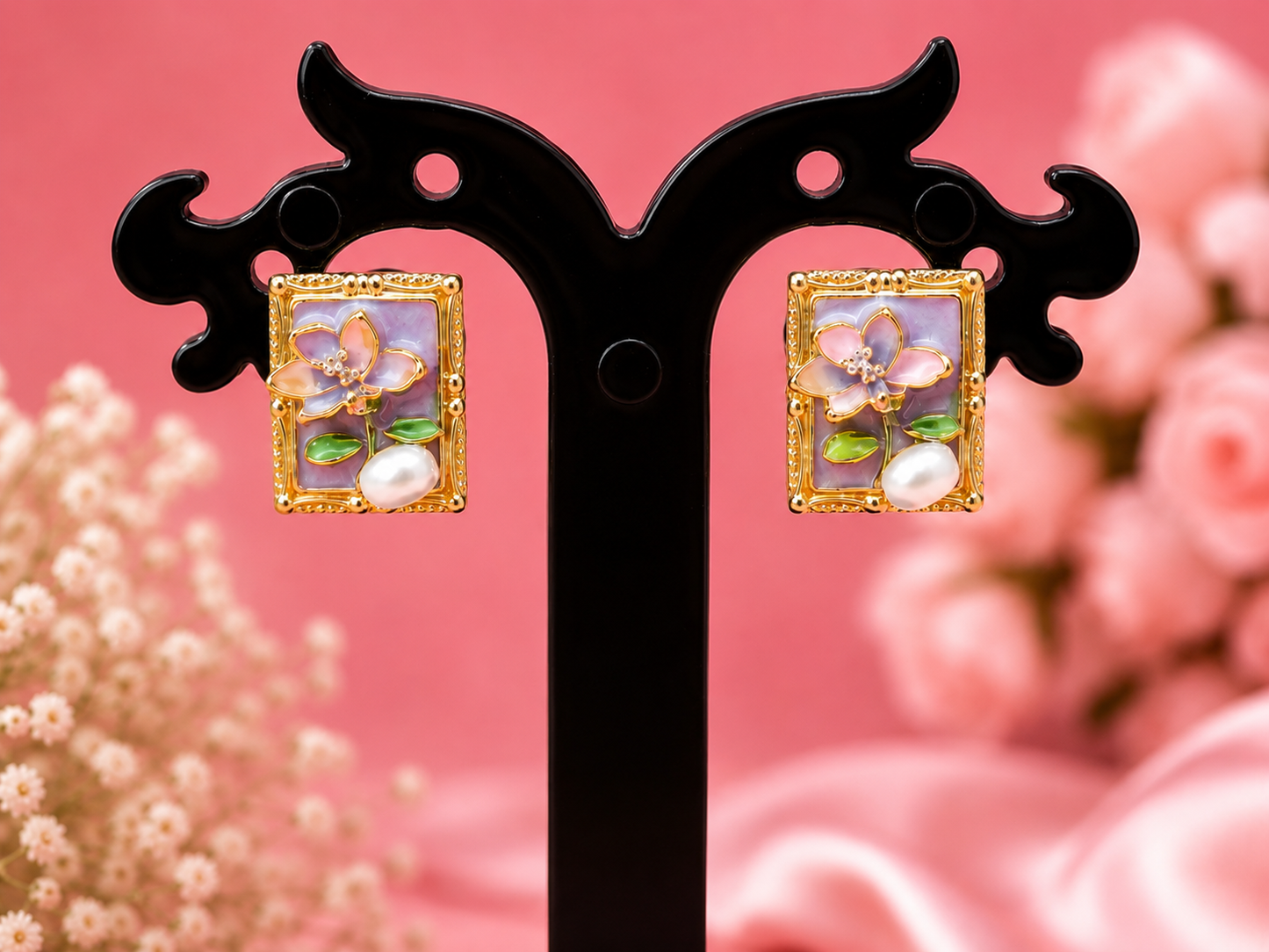 Sakura Bloom Studs