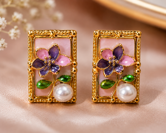 Rosé Garden Studs