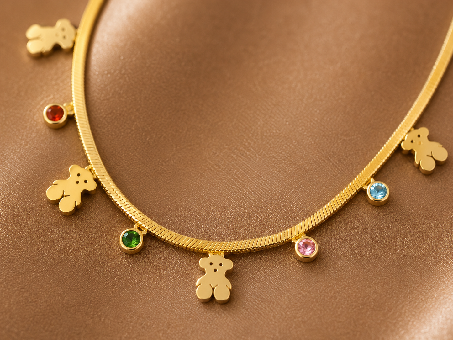 Teddy Charm Necklace