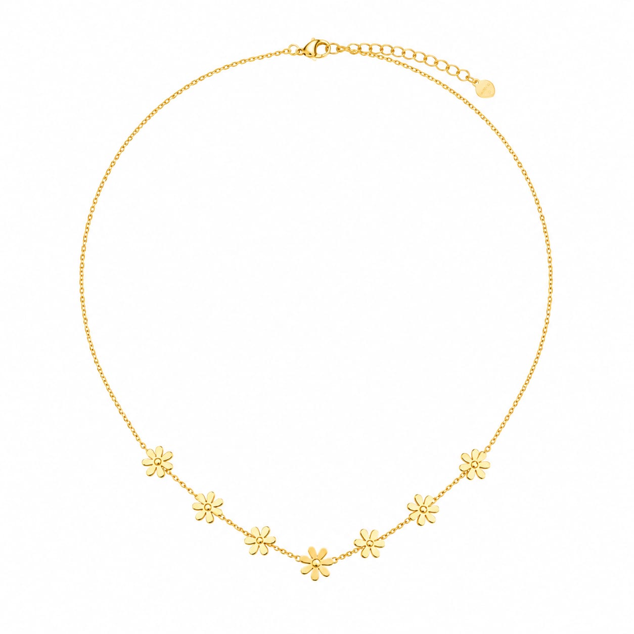 Golden Daisy Necklace