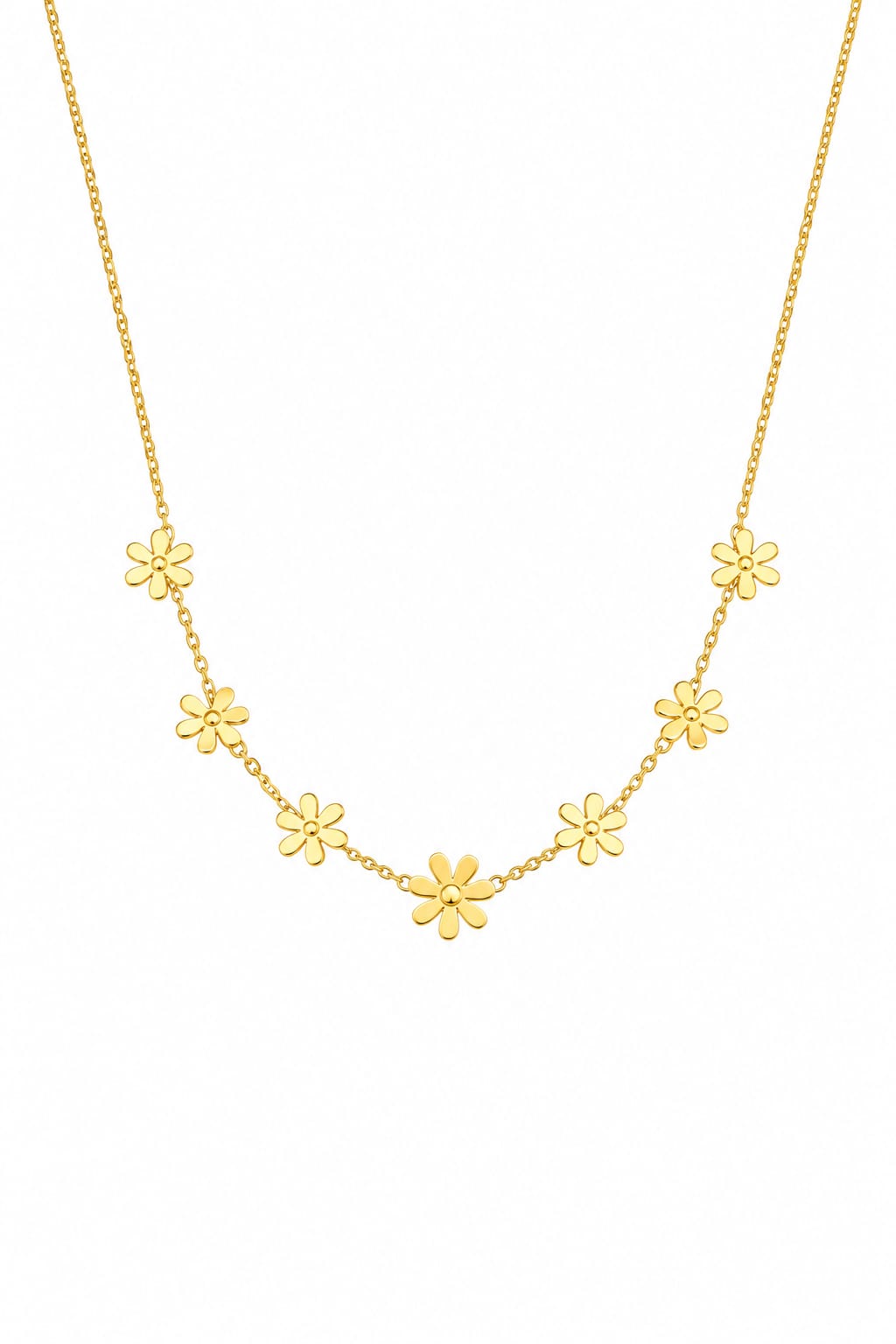 Golden Daisy Necklace