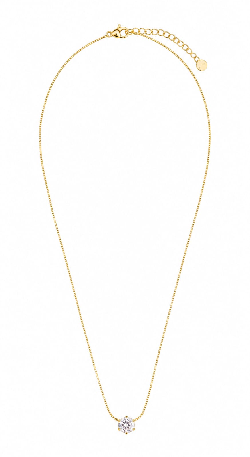 Lumière Solitaire Necklace