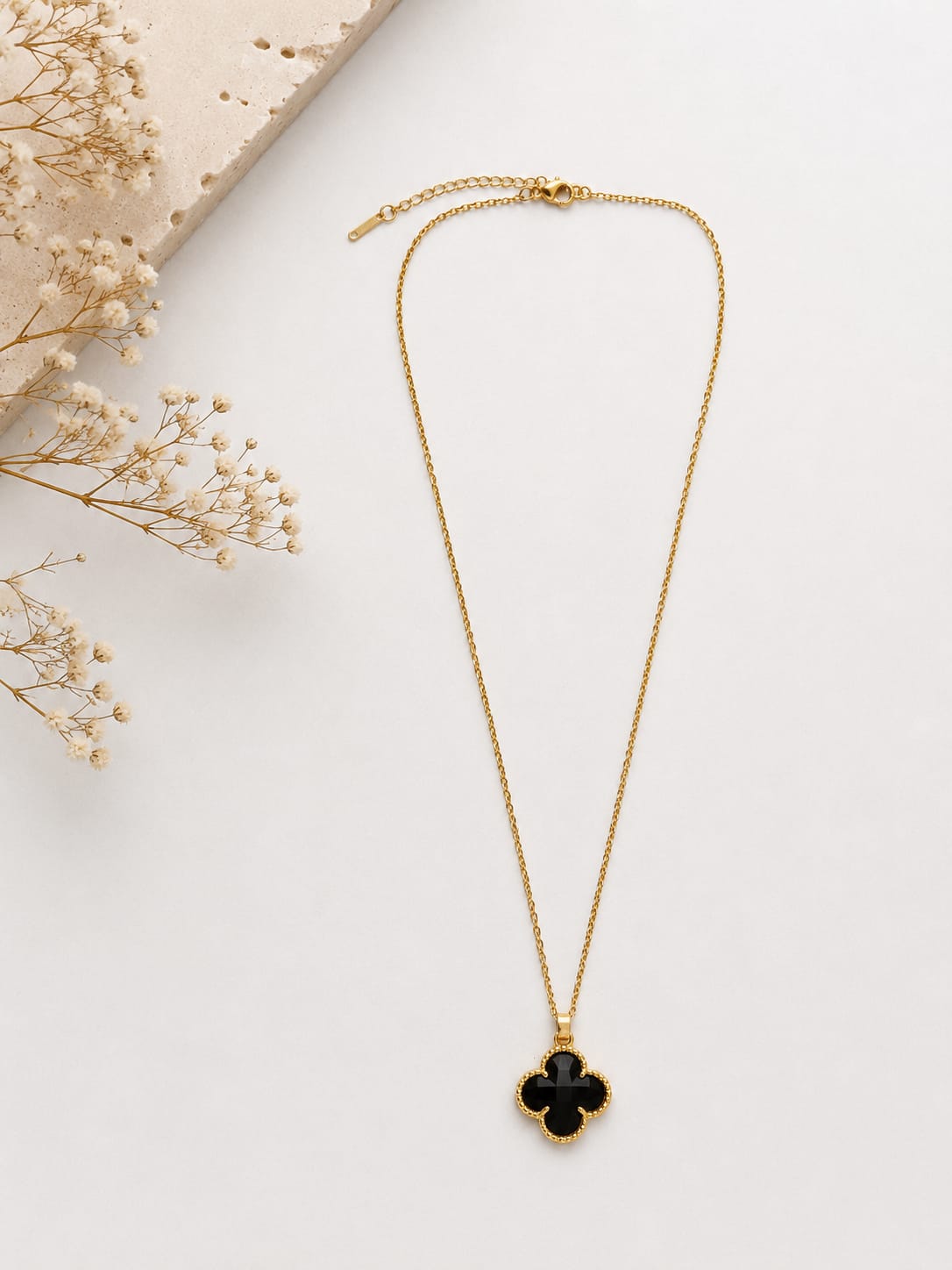 Black Clover Necklace