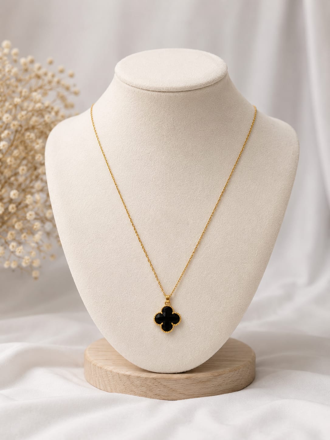 Black Clover Necklace