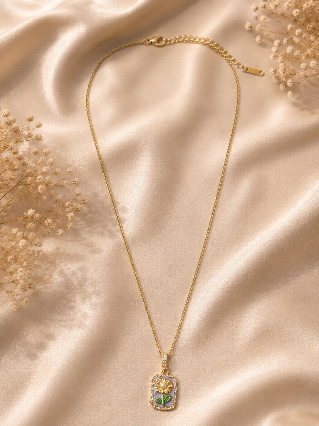 Sunlit Blossom Necklace