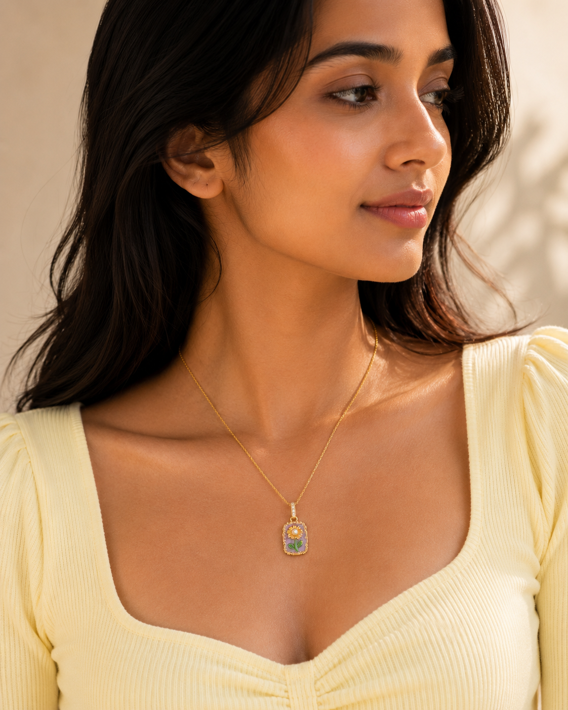 Sunlit Blossom Necklace