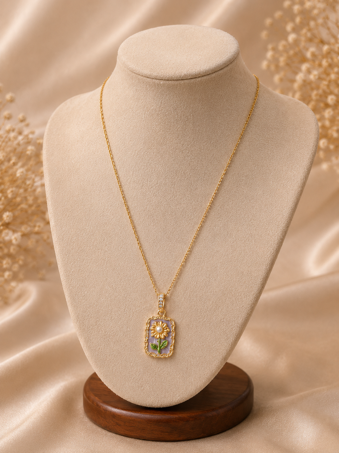 Sunlit Blossom Necklace