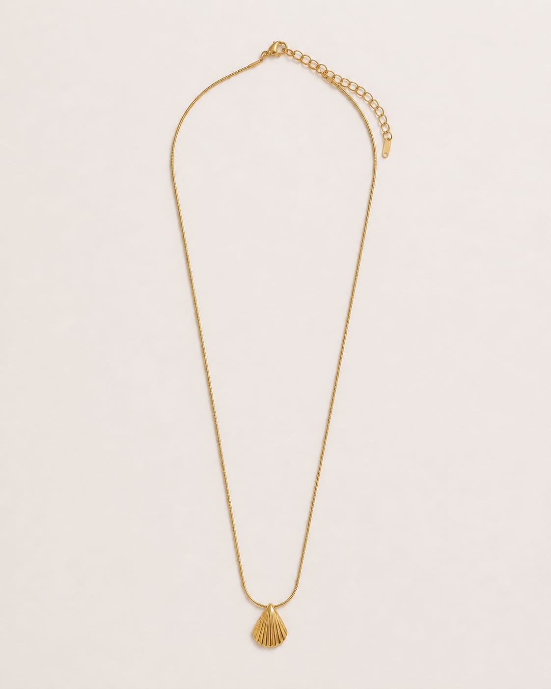 Golden Seashell Necklace