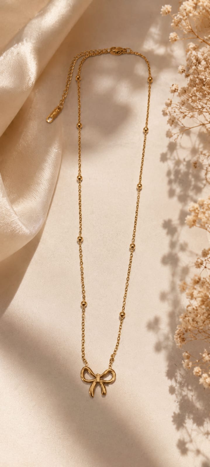 Petite Bow Necklace