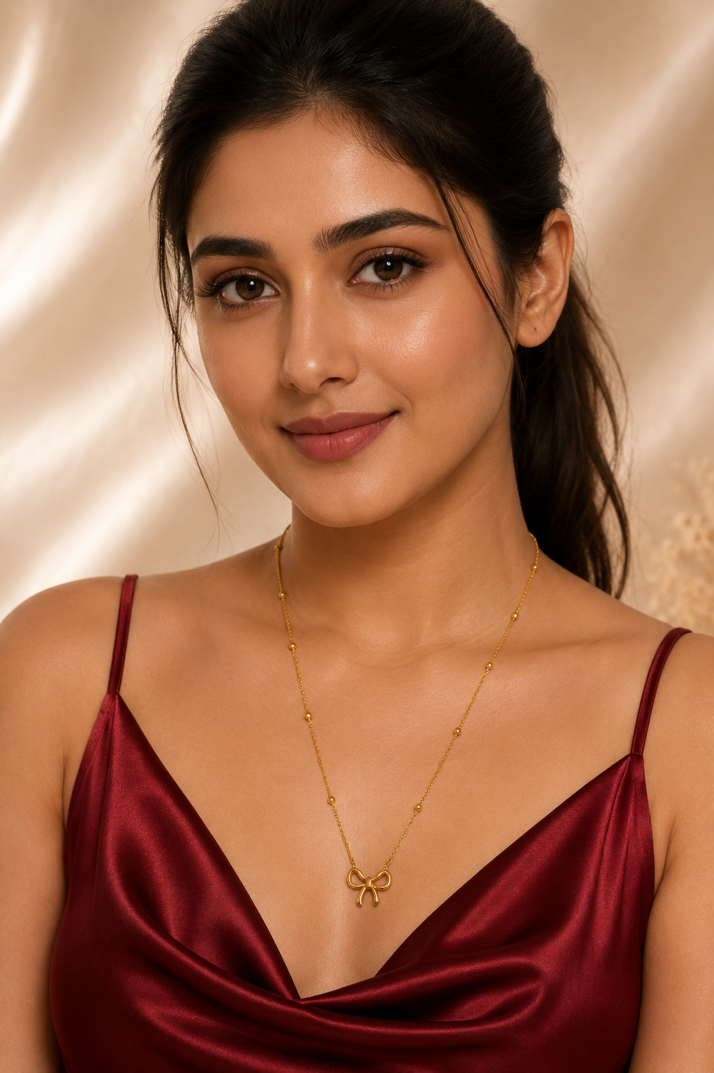 Petite Bow Necklace
