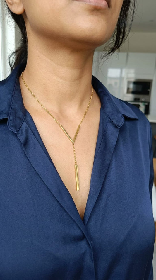 Vogue Drop Necklace